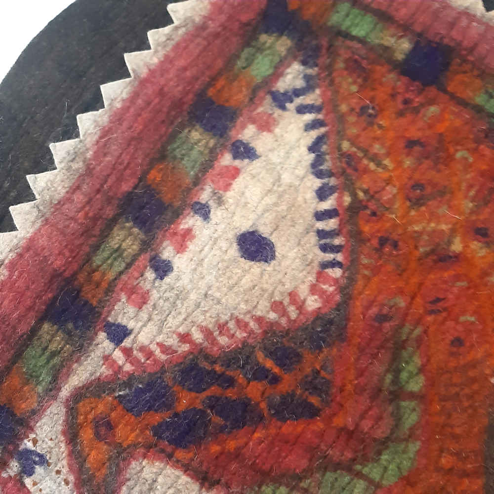 波斯羊毛毡地毯 100%天然手工 Tavoos