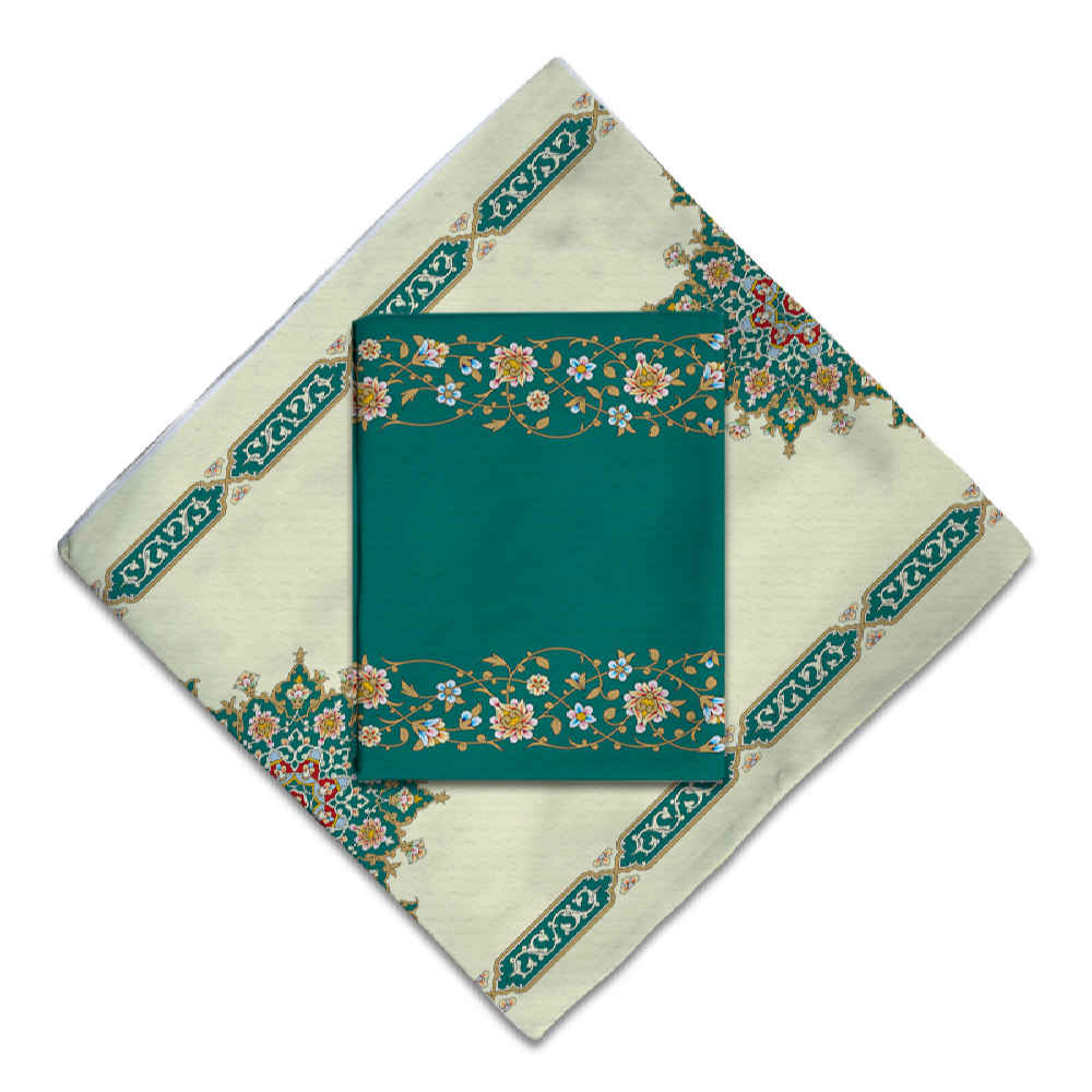 Main image of 穆斯林旅行祈祷毯 便携口袋款 – 绿色 Eslimi