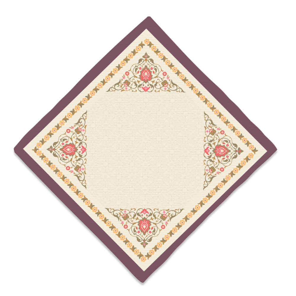 穆斯林旅行祈祷毯 便携口袋款 – 奶油色 Eslimi