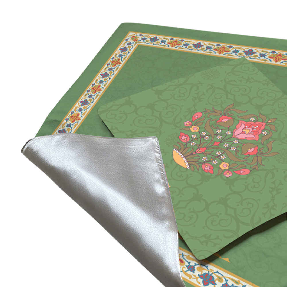 穆斯林旅行祈祷毯 便携口袋款 – 绿色 Eslimi