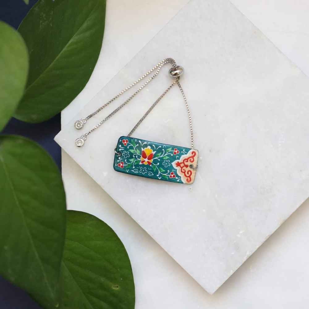 波斯珐琅珠宝套装 款式：Victoria