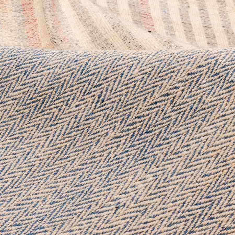 正宗波斯 Jajim 平织条纹地毯 Tava