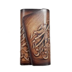 波斯皮革钥匙扣 – Poem 款