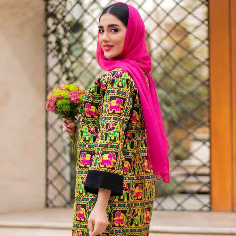 波斯长外套 Suzani款