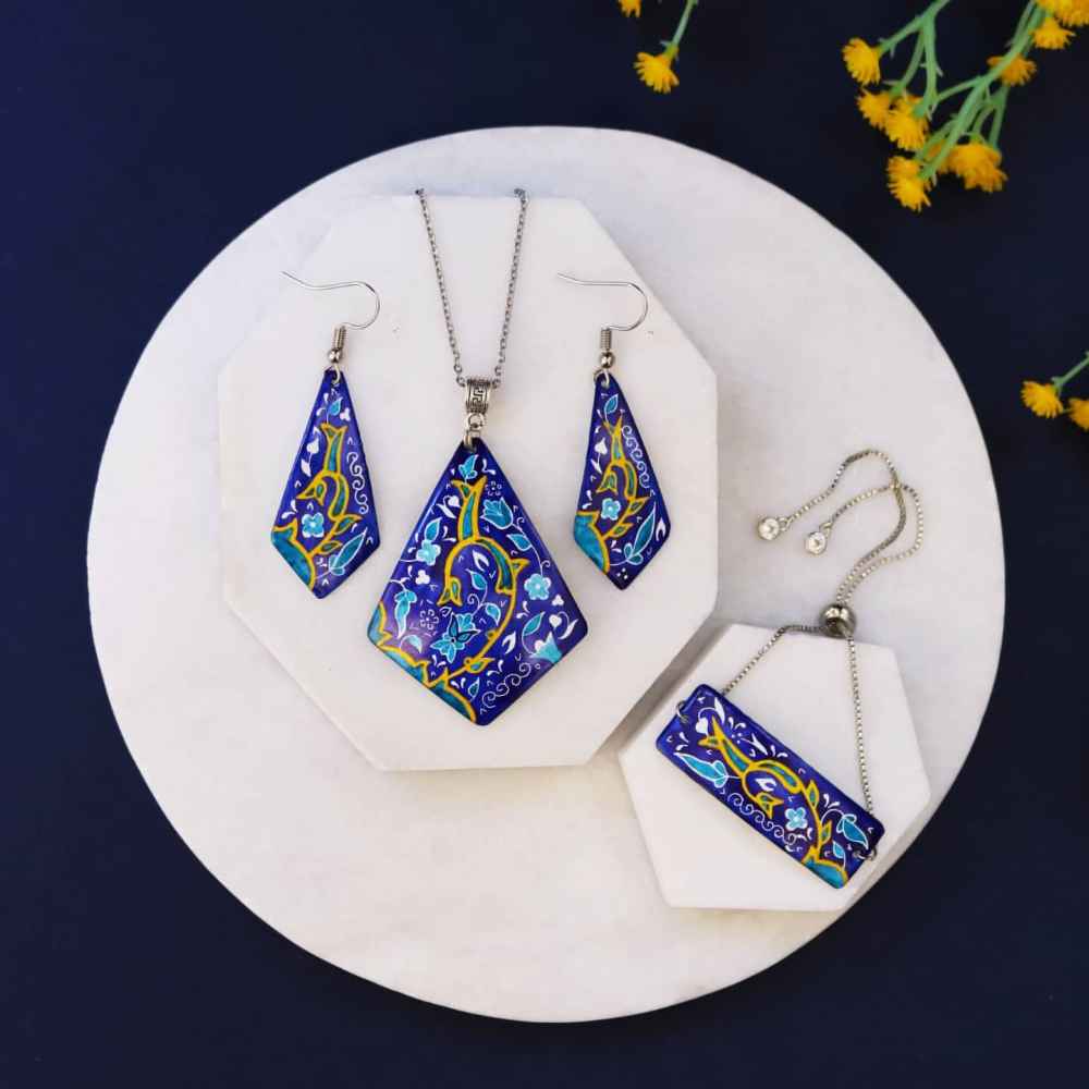 Main image of 波斯珐琅珠宝套装 款式：Arghavan