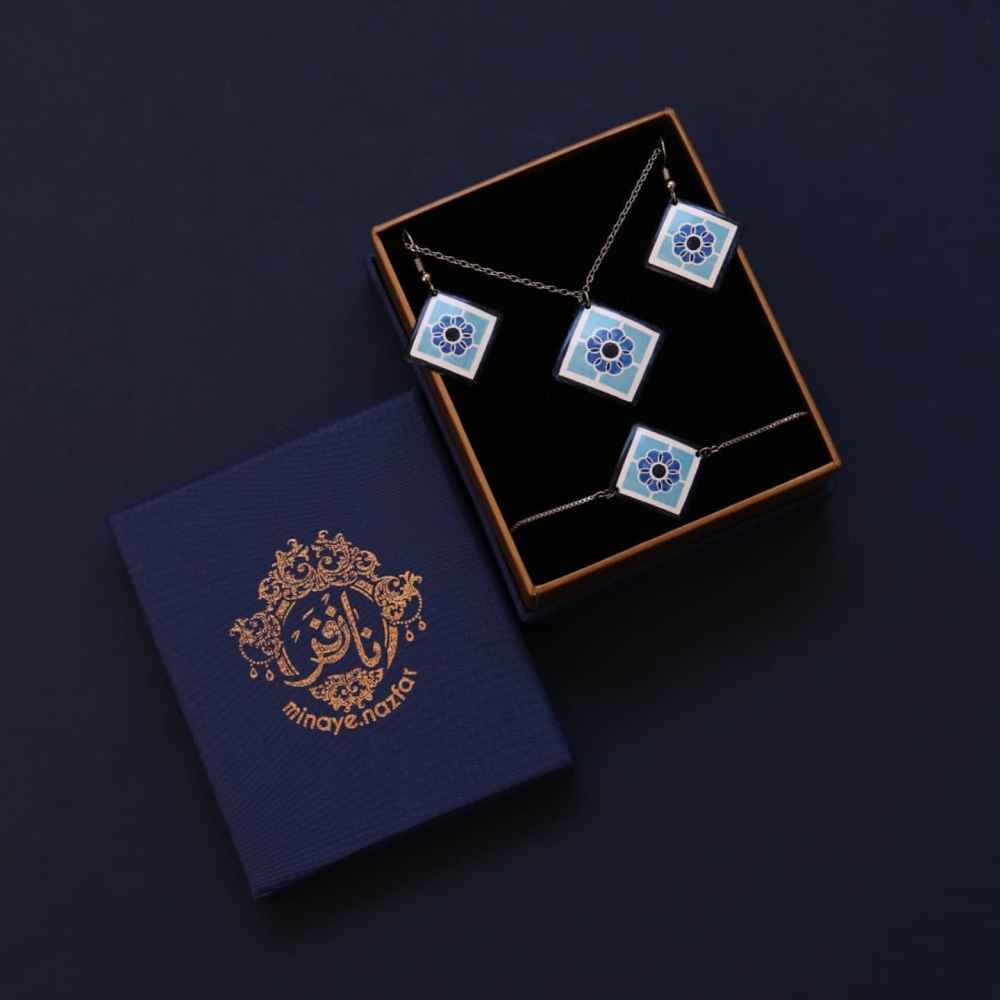 波斯珐琅珠宝套装 款式:Hafez