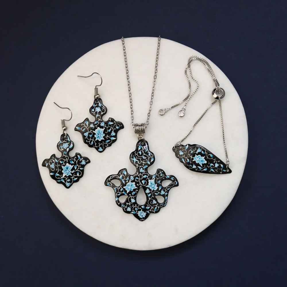 Main image of 波斯珐琅珠宝套装 款式：Mahtab