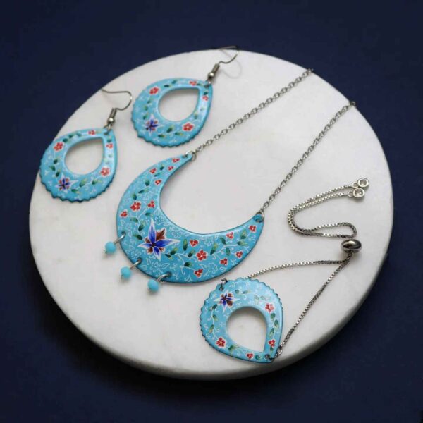 波斯珐琅珠宝套装 款式：Nil