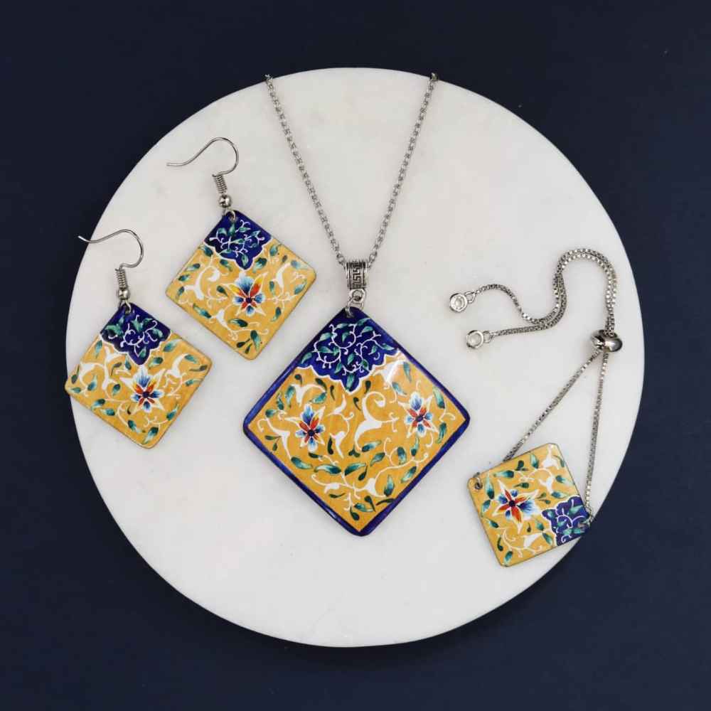 Main image of 波斯珐琅珠宝套装 款式：Roshanak