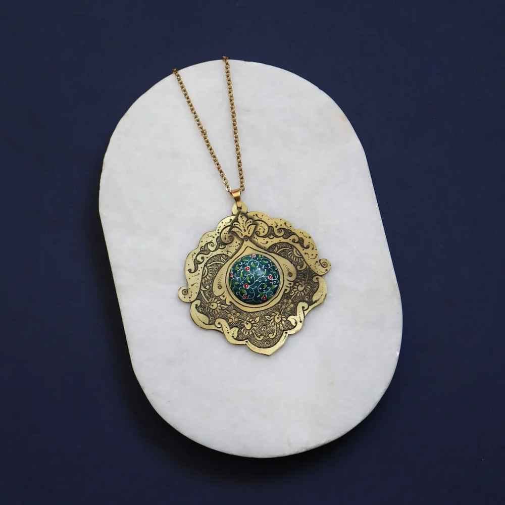 波斯珐琅艺术项链 Lona