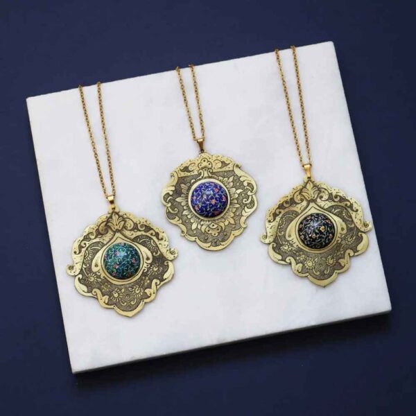 波斯珐琅艺术项链 Lona