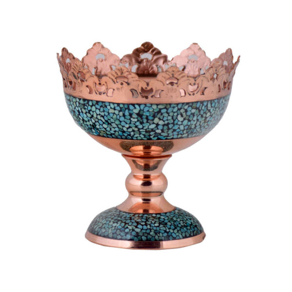 装饰碗 – 波斯手工镶嵌绿松石 Ronika 款