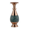 手工波斯镶嵌绿松石铜装饰花瓶 Elham