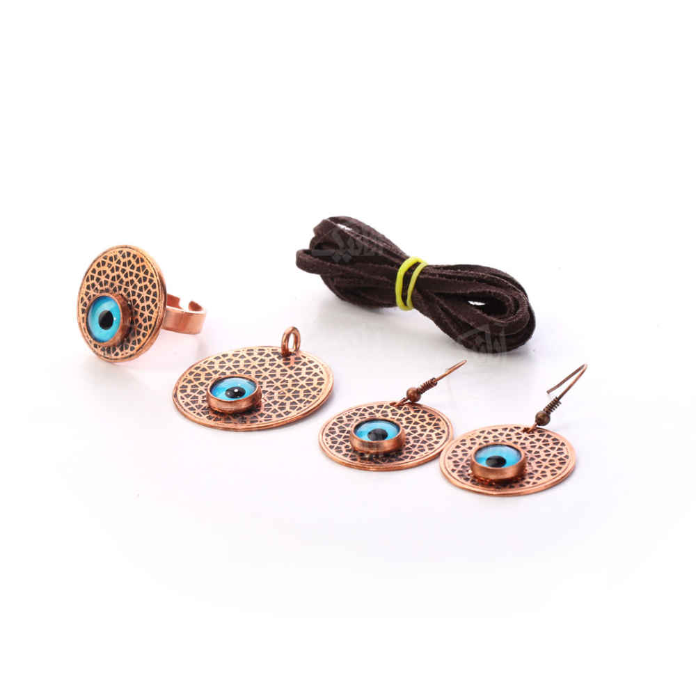 铜珠宝套装 款式:Cheshm Nazar