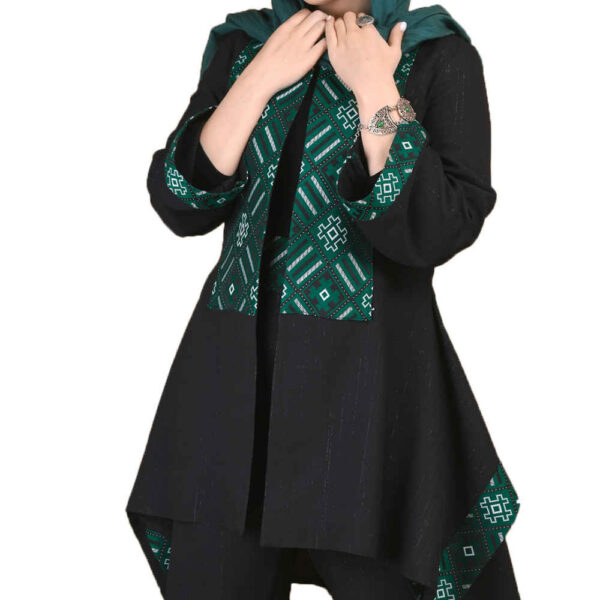 波斯长外套与裤子套装 Zarin款