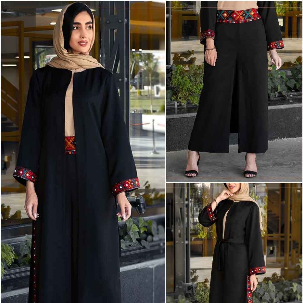 波斯长外套与裤子套装 Delizeh款