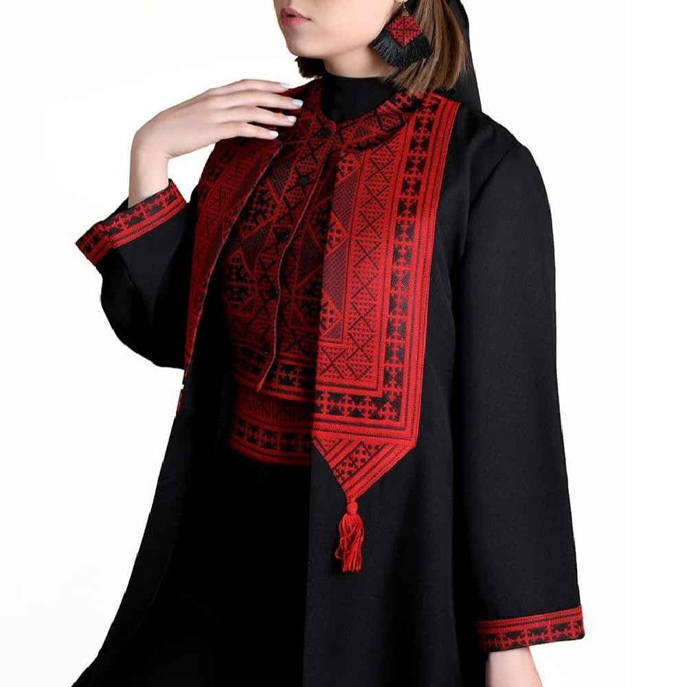 Main image of 波斯长外套、裤子与马甲套装 Delina款