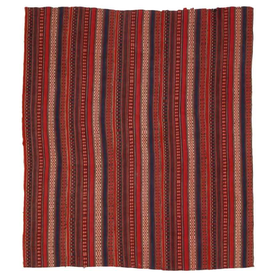 Main image of 复古波斯 Jajim 平织条纹地毯 Alaleh