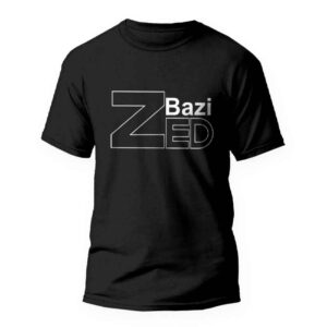 波斯灵感黑色T恤 Zedbazi 02款 – 波斯都市风
