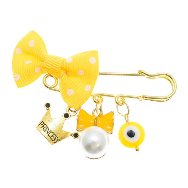 儿童安全别针胸针 – 公主设计，神奇保护