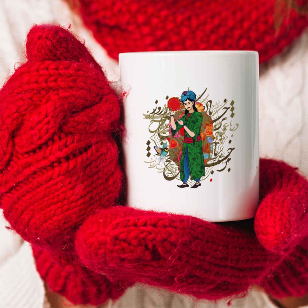 波斯陶瓷咖啡杯 – Nouruz（诺鲁兹节）款式