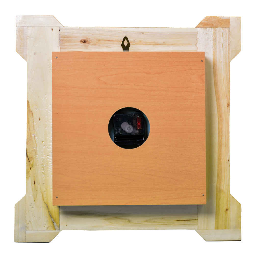 手工波斯木质壁挂时钟 – 镶嵌工艺艺术，Sana