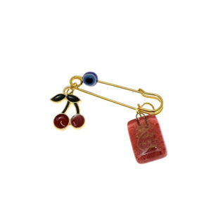 儿童伊斯兰安全别针胸针 – Cherry