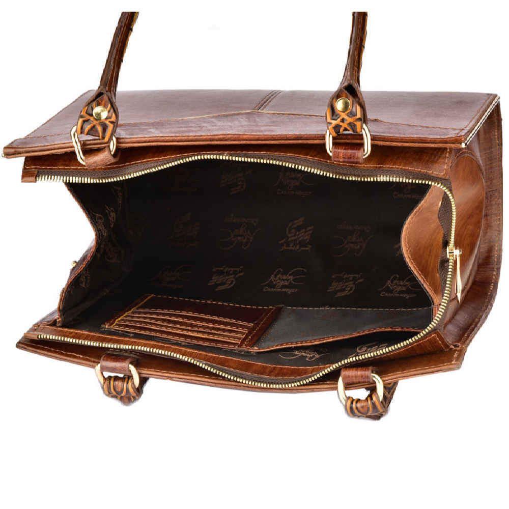 真皮女士书包 – Dorna 款