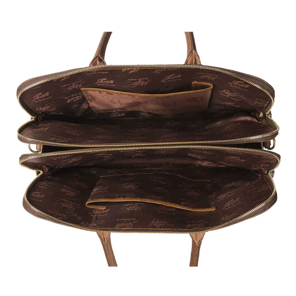 波斯皮革公文包 – Khorshid 款