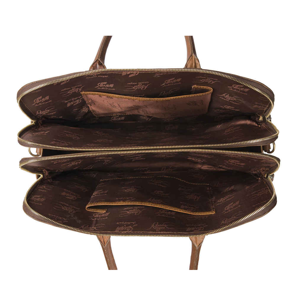 波斯皮革公文包 – Raika 款