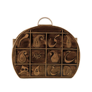 真皮佩斯利花纹书包 – Rima 款