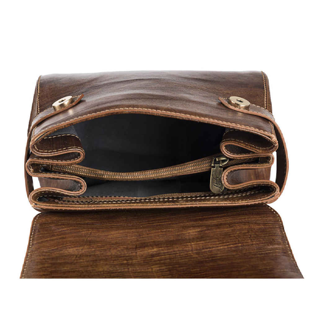 奢华手工皮革斜挎单肩包 – Dorrin 设计