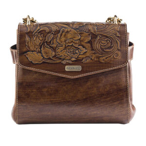 奢华手工皮革斜挎单肩包 – Dorrin 设计