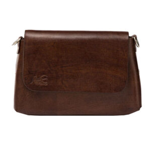 奢华手工皮革斜挎单肩包 – Popak 款