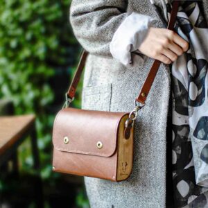 奢华手工皮革斜挎单肩包 – Sedar 设计