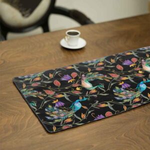 波斯优雅天鹅绒桌旗 模型 Mahsa