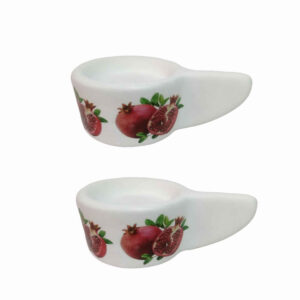 石膏茶蜡烛灯 2 件套 – Anar 款