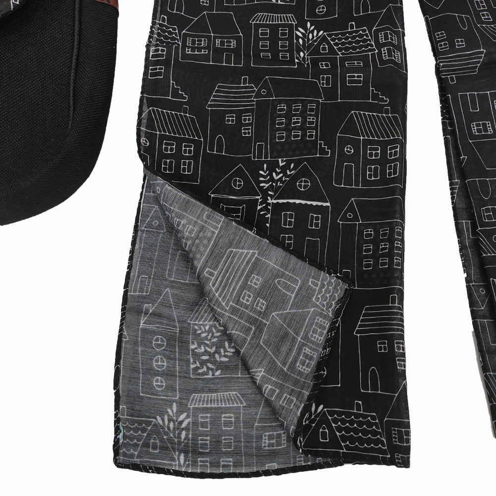 波西米亚风斜挎单肩包与披肩套装 – 小屋主题