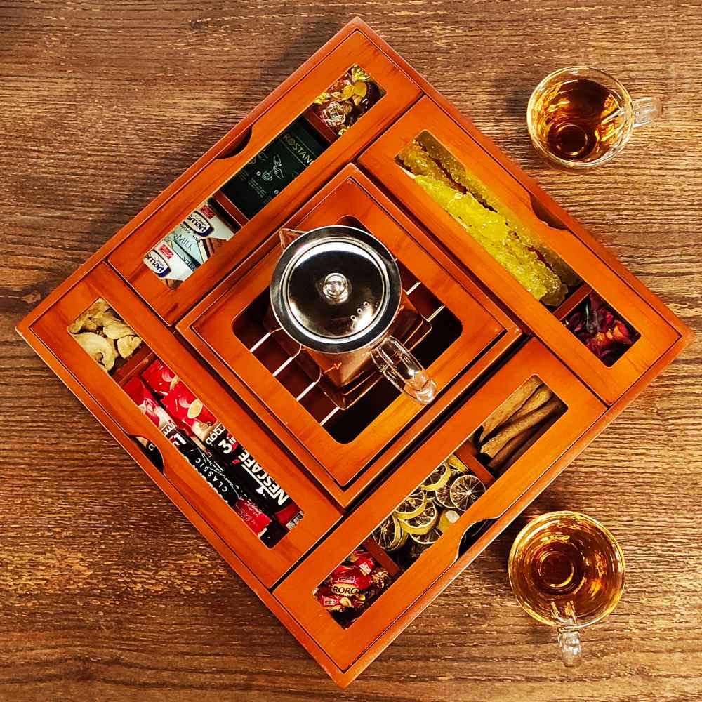 带加热功能的茶叶盒 – Arad 风格