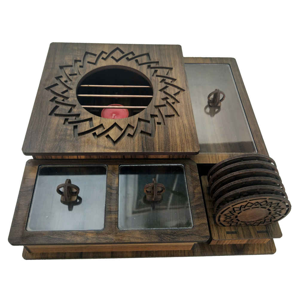 带加热器的茶叶收纳盒 – Aryana 版