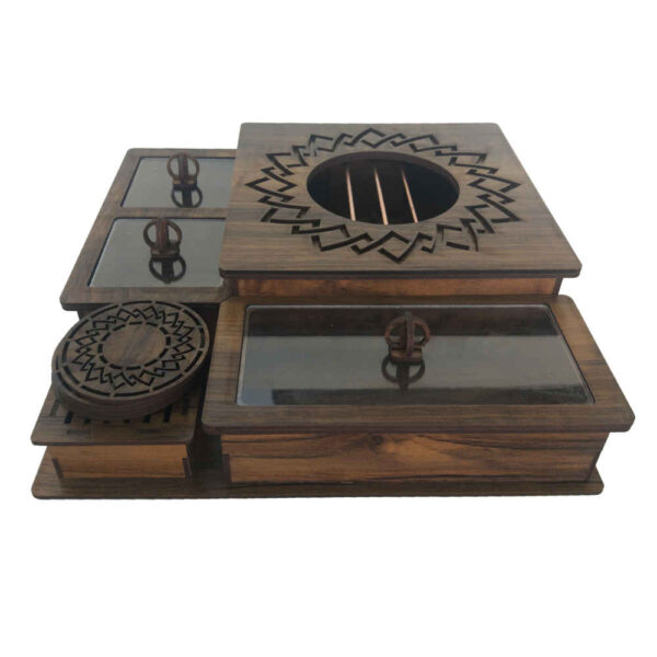 带加热器的茶叶收纳盒 – Aryana 版