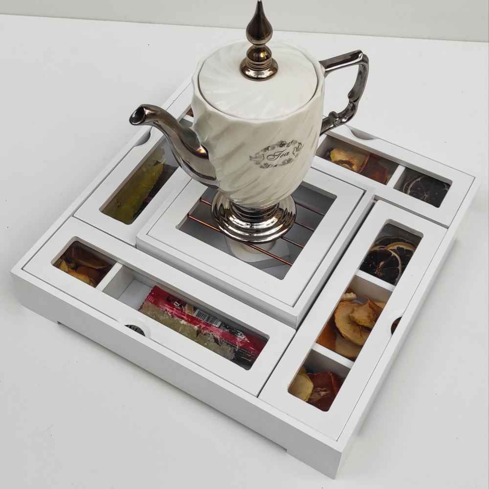 带加热器的茶叶收纳茶盒 – Hasti 版