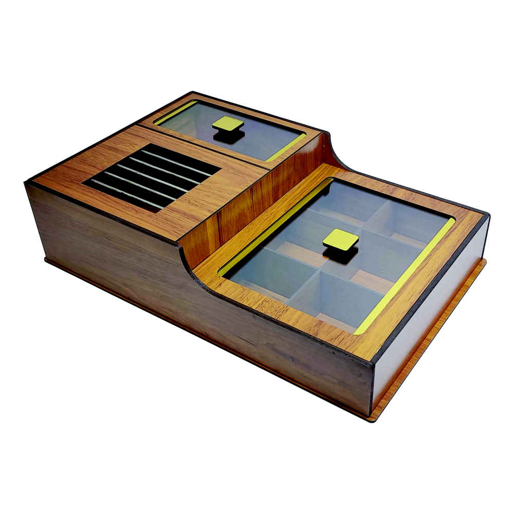 Main image of 手工茶叶收纳盒，配内置加热器