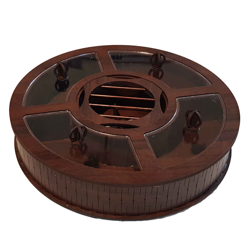 蜡烛加热茶叶收纳盒 – 时尚实用