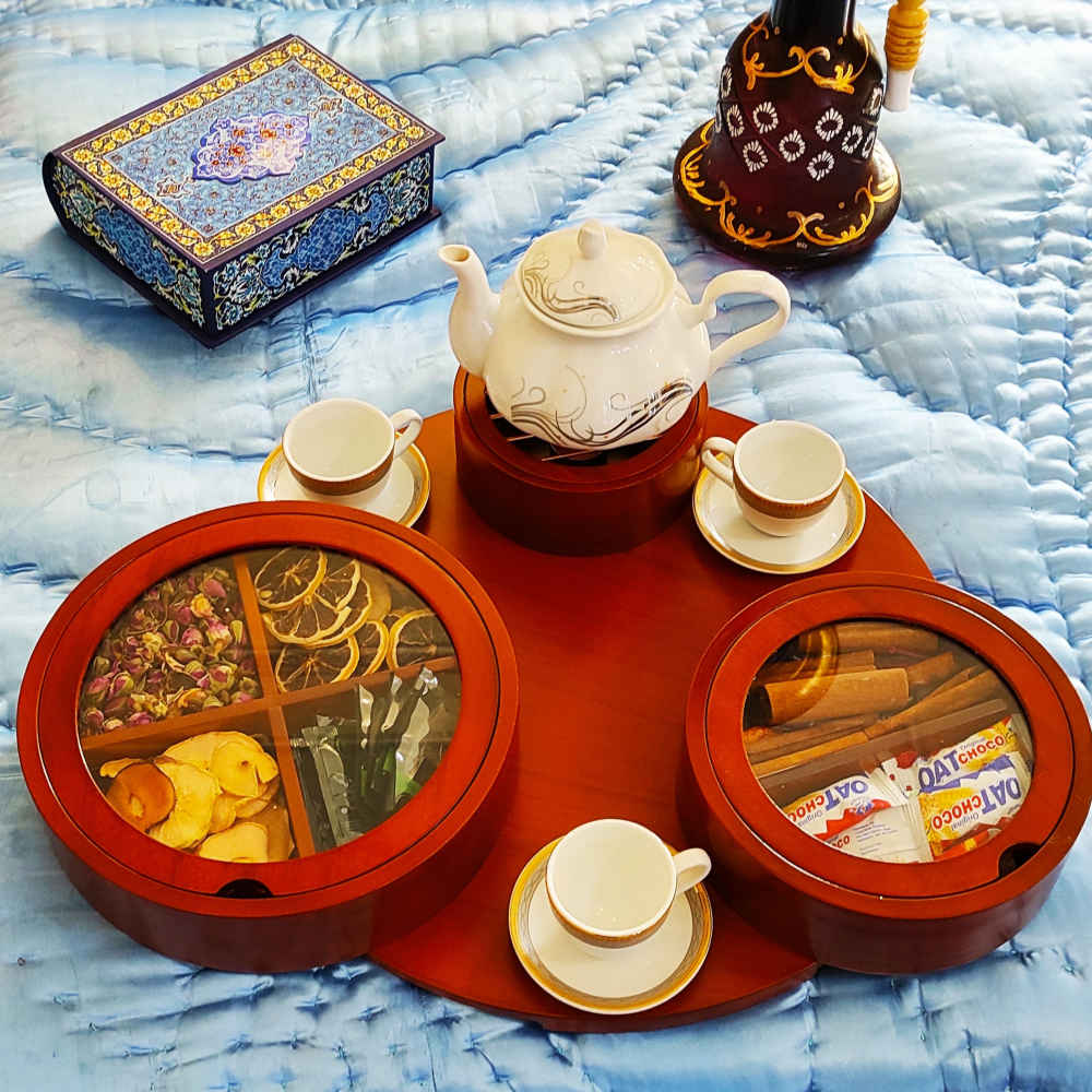 带先进加热系统与时尚设计的茶叶盒