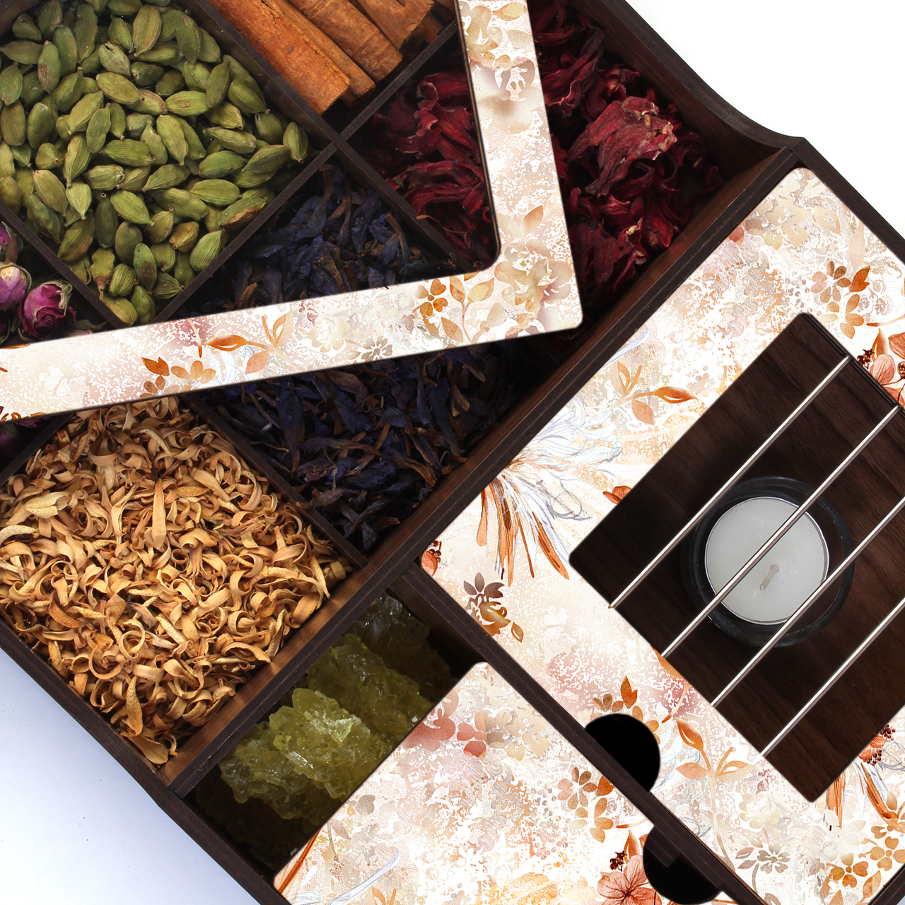 带内置加热器的茶叶收纳盒 – Yekta 型号