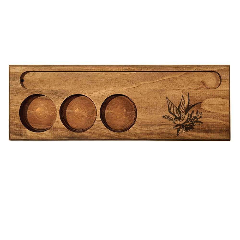 Main image of 波斯诗句装饰木质茶蜡烛灯 – Azadi 款