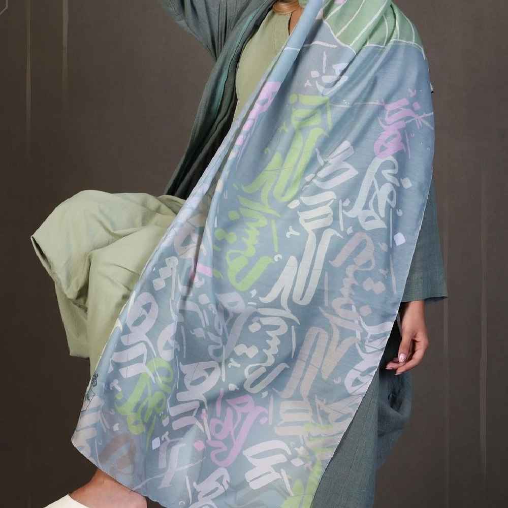 波斯印花轻盈艺术披肩 Hargez 款