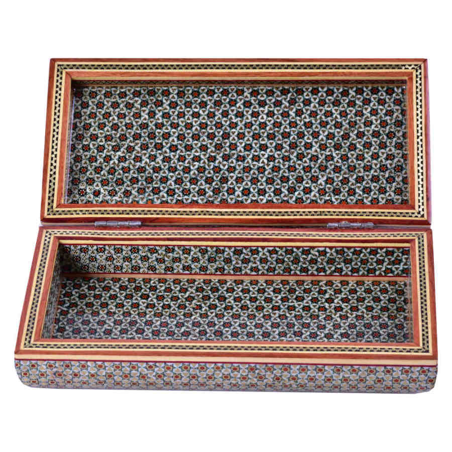 手工木质首饰盒 – 波斯哈塔姆工艺 Borna 款