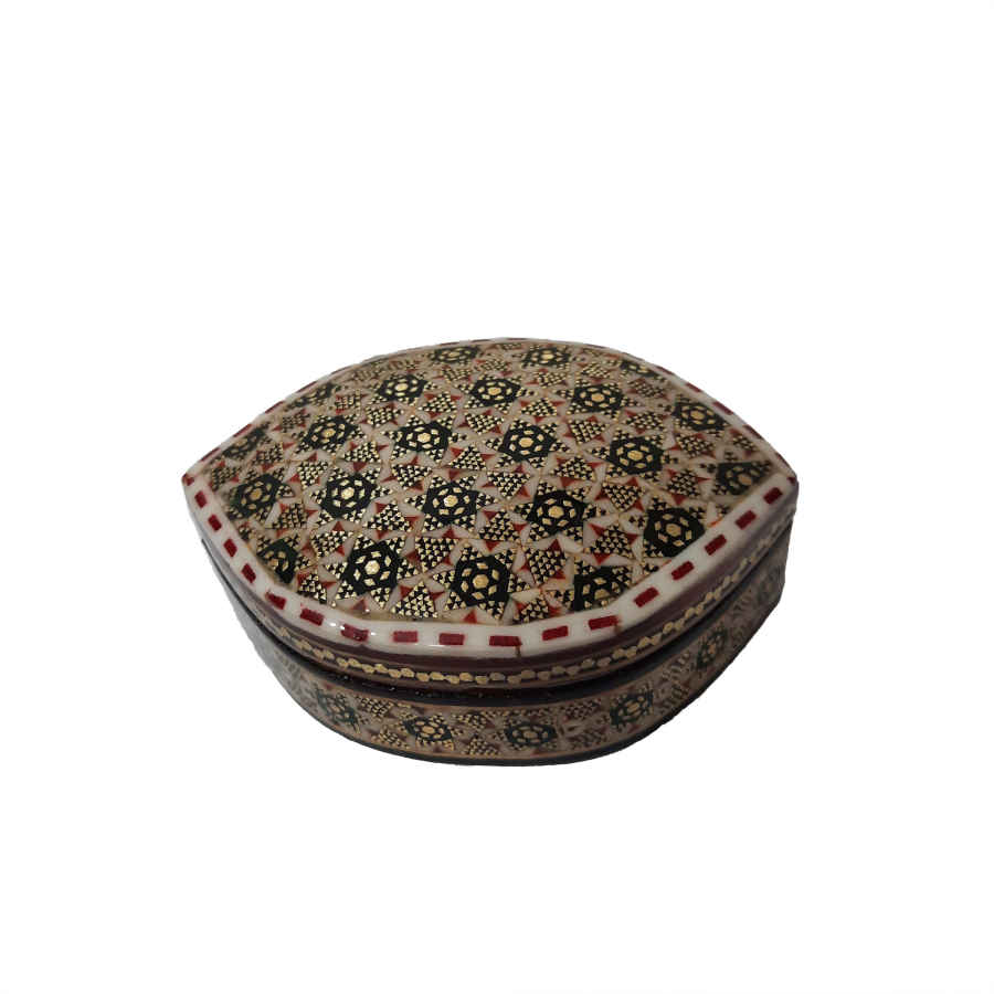 Main image of 手工木质首饰盒 – 波斯哈塔姆工艺 Cheshmi 款